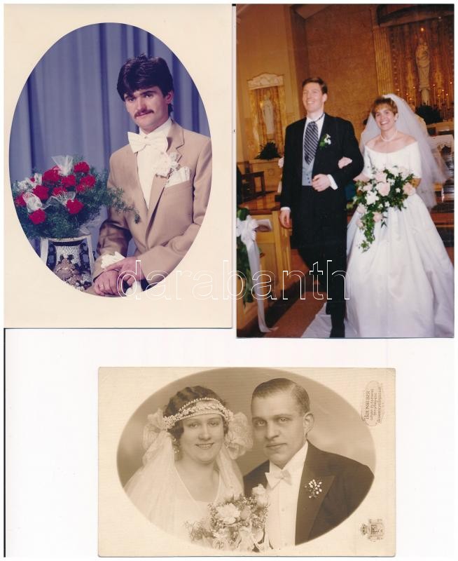 ESKÜVŐK - 8 db főleg modern fotó / WEDDINGS - 8 mostly modern photos - Image 2