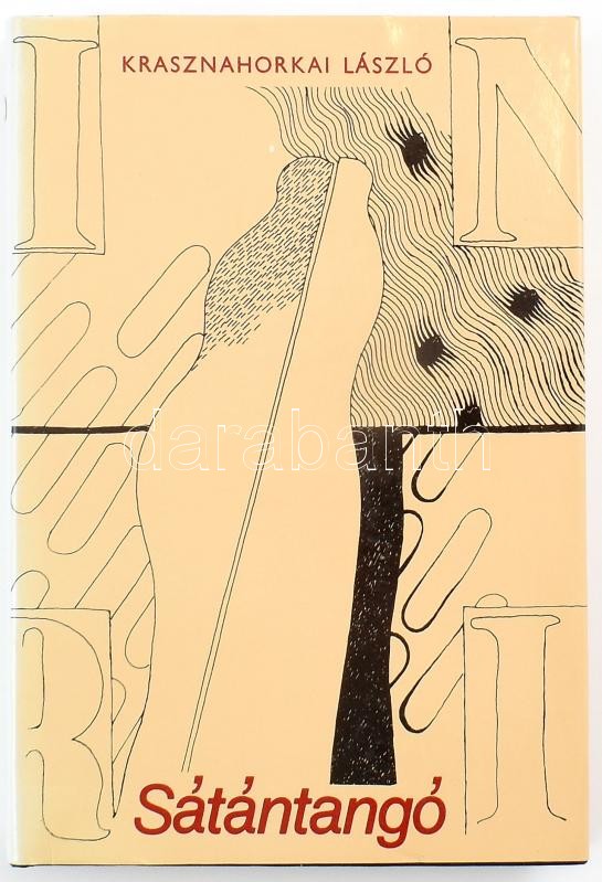 Krasznahorkai László: Sátántangó. Bp., 1985, Magvető, 333 p. Első kiadás. A szerző első nyomtatásban megjelent műve. Kiadói egészvászon-kötés, kiadói papír védőborítóban, a védőborítón kis szakadás.