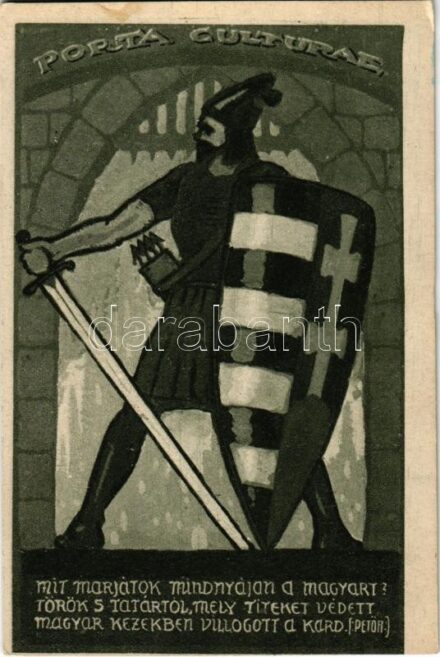 Porta Culturae. Kiadja a 'Szózat' Magyarország Területi Épségének Védelmi Ligája napilapja / Hungarian irredenta propaganda, Trianon s: Wenzl Árpád (EK)