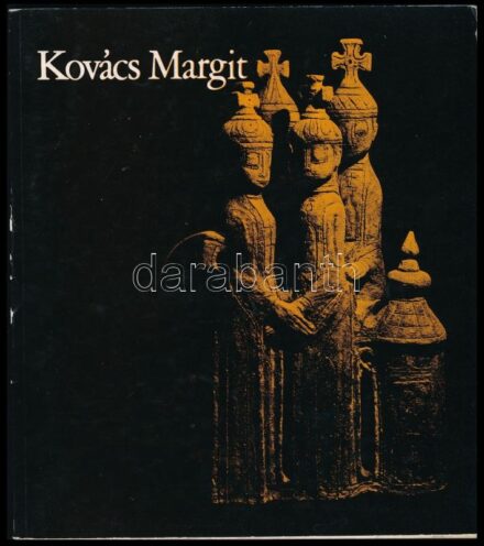 1970 Kovács Margit keramikus dedikált kiállítási katalógusa