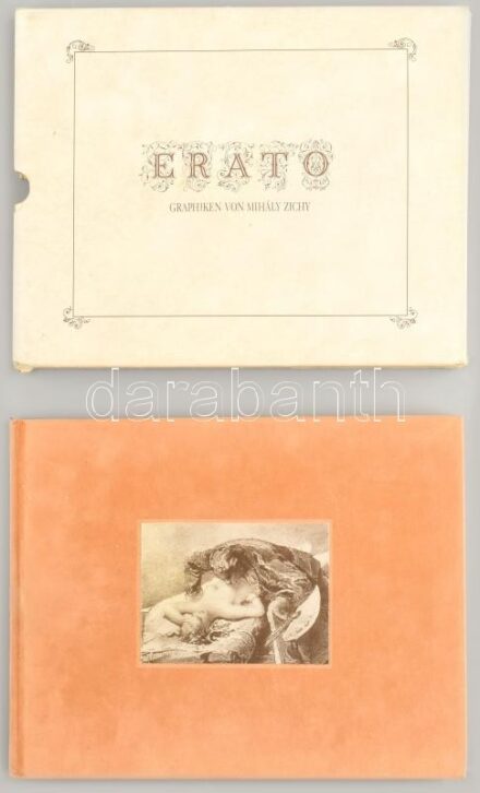 Erato. Graphiken von Mihál Zichy, Zichy Mihály erotikus rajzai. Szerk.: Boros Éva. Az utószót írta és a képeket válogatta - -. A versidézeteket Farkas Gábor és Kurdi Imre válogatta. Bp., 1989., Corvina. Kiadói velúr-kötés, kiadói