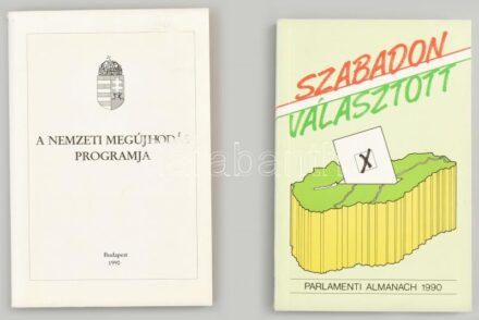 1990 A nemzeti megújhodás programja (az MDF kormány programja) + Parlamenti Almanach 1990