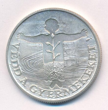 1989. 500Ft Ag 'Védd a gyermekeket!' T:BU Adamo EM109
