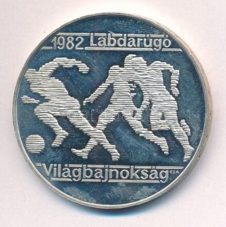 1981. 500Ft Ag 'Labdarúgó Világbajnokság 1982 - 3 játékos' T:2 (eredetileg PP) Adamo EM64