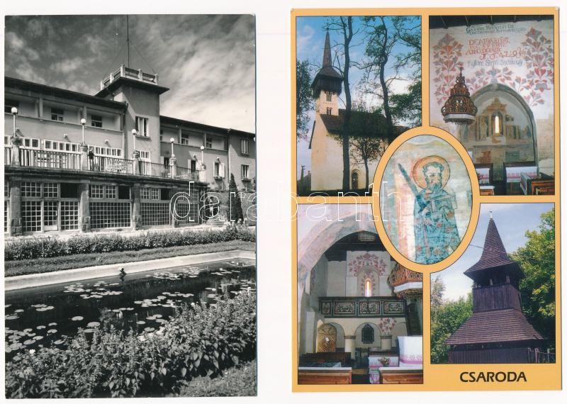 50 db MODERN magyar város képeslap / 50 modern Hungarian town-view postcards - Image 2