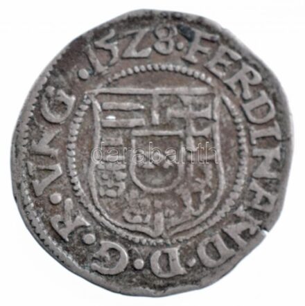 1528K-B Denár Ag 'I. Ferdinánd' (0,53g) T:2 Hungary 1528K-B Denar Ag 'Ferdinand I' (0,53g) C:XF Huszár: 935., Unger II.: 745.a