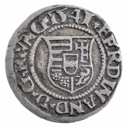 1541K-B Denár Ag 'I. Ferdinánd' (0,50g) T:2 patina Hungary 1541K-B Denar Ag 'Ferdinand I' (0,50g) C:XF patina Huszár: 935., Unger II.: 745.a