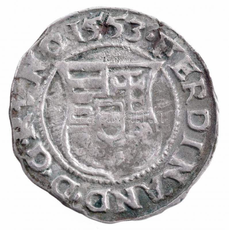 1553K-B Denár Ag 'I. Ferdinánd' (0,53g) T:2- patina Hungary 1553K-B Denar Ag 'Ferdinand I' (0,53g) C:VF patina Huszár: 935., Unger II.: 745.a