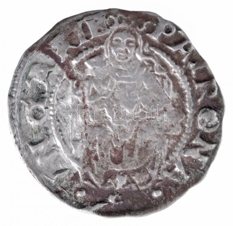 1553K-B Denár Ag 'I. Ferdinánd' (0,53g) T:2- patina Hungary 1553K-B Denar Ag 'Ferdinand I' (0,53g) C:VF patina Huszár: 935., Unger II.: 745.a - Image 2