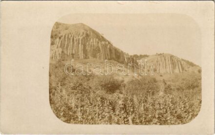 1924 Badacsony, Bazaltsziklák, Balatoni túr, szőlőskert. photo
