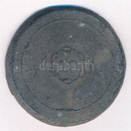 1848-1849. '3 1/2' Lánchíd ólom bárca (34mm) T:3