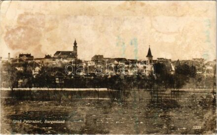 Nagyszentmihály, Großpetersdorf, Grosspetersdorf; látkép / general view (fl)