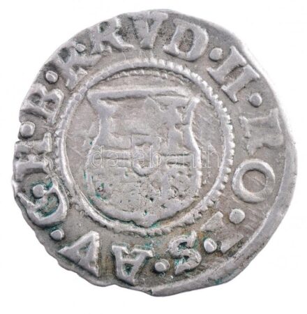 1586K-B Denár Ag 'Rudolf' (0,43g) T:2,2- patina Hungary 1586K-B Denar Ag 'Rudolf' (0,43g) C:XF,VF patina Huszár: 1059.,Unger II.: 811.a