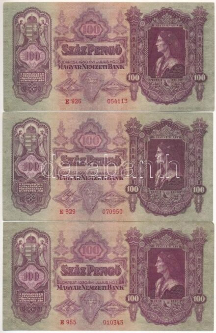 1930. 100P (6x) T:III Adamo P17