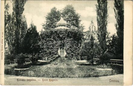 Orsova, Korona kápolna. Divald Károly 493. / chapel