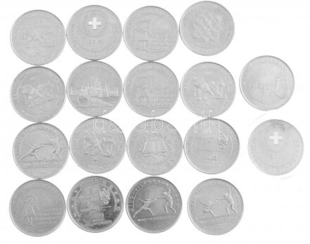 2005-2019. 50Ft (18x) több klf emlékkiadás T:2