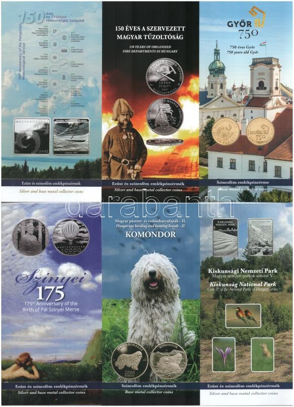 2012-2021. 50db vegyes színes MNB tájékoztató - Image 2