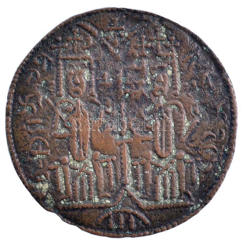 1172-1196. Rézpénz Cu 'III. Béla' (2,96g) T:1-,2 patina Hungary 1172-1196. Copper Coin Cu 'Béla III' (2,96g) C:AU,XF patina Huszár: 72., Unger I.: 114. - Image 2