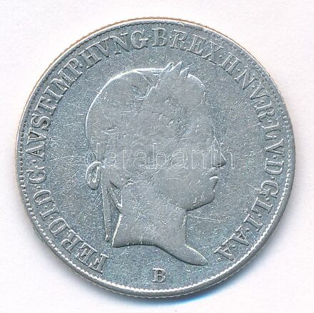 1838B 20kr Ag 'V. Ferdinánd' T:2- patina Hungary 1838B 20 Kreuzer Ag 'Ferdinand V' C:VF patina Huszár:2081.,Unger III.: 1419.