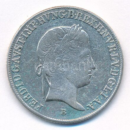 1841B 20kr Ag 'V. Ferdinánd' T:2 patina Hungary 1841B 20 Kreuzer Ag 'Ferdinand V' C:XF patina Huszár:2081.,Unger III.: 1419.