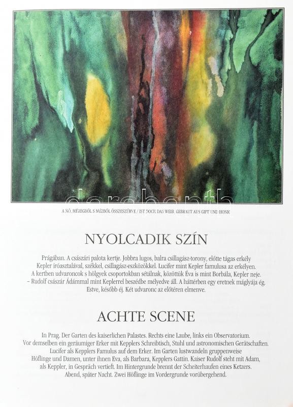 Madách Imre: Az ember tragédiája. Die Tragödie des Menshcen. Illusztrációk/Illustrationen Jozefka Antal. A művész, Jozefka Antal (1935-?) által P. Szabó Ernő (1952-2018) művészettörténész, újságíró, kritikus, szakíró részére - Image 4