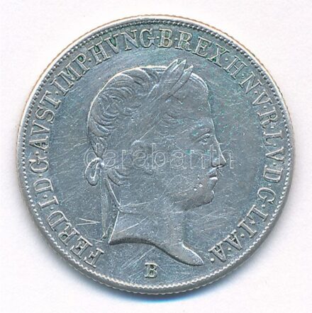 1845B 20kr Ag 'V. Ferdinánd' T:2 patina Hungary 1845B 20 Kreuzer Ag 'Ferdinand V' C:XF patina Huszár:2081.,Unger III.: 1419.
