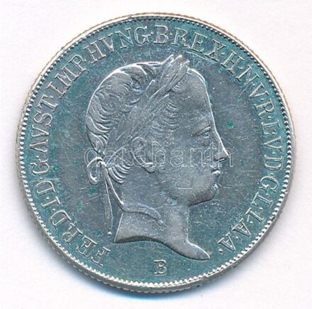 1846B 20kr Ag 'V. Ferdinánd' T:2 patina, kis karc Hungary 1846B 20 Kreuzer Ag 'Ferdinand V' C:XF patina, small scratch Huszár:2081.,Unger III.: 1419.