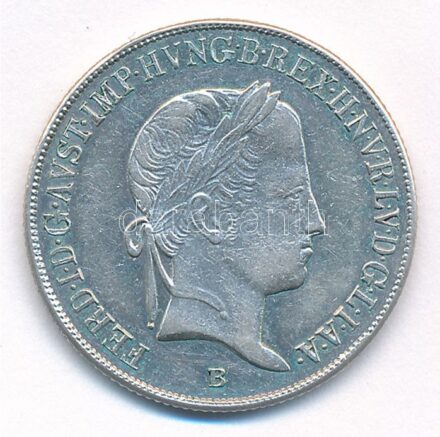 1847B 20kr Ag 'V. Ferdinánd' T:1- patina, kis karc Hungary 1847B 20 Kreuzer Ag 'Ferdinand V' C:AU patina, small scratch Huszár:2081.,Unger III.: 1419.