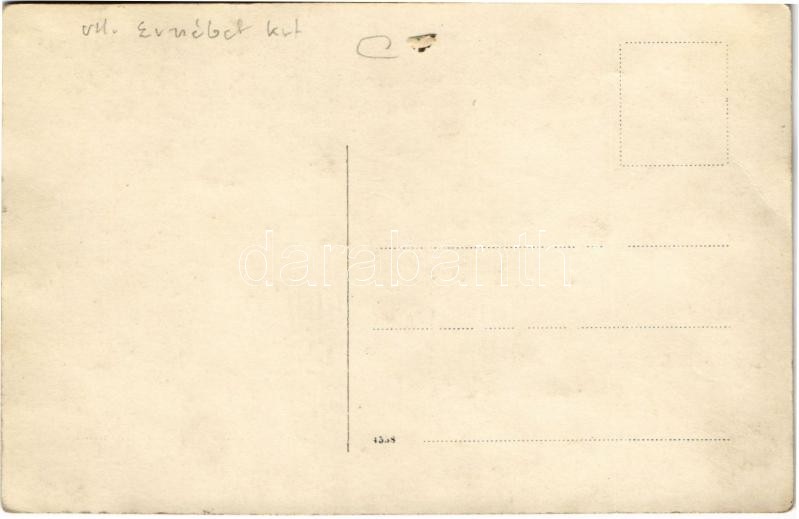 Budapest VII. Gambrinus étterem belső, söröző vendégek, katonazene Concert. Erzsébet körút 27. photo - Image 2