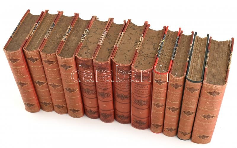 Arany János összes munkái. I-VIII. köt.: I. köt.: Kisebb költemények. II. köt.: Elbeszélő költemények. I. köt. (Toldi, Toldi szerelme. Toldi estéje.) III. köt.: Elbeszélő költemények. II. köt. IV. köt.: Elbeszélő (III. köt.) - Image 2