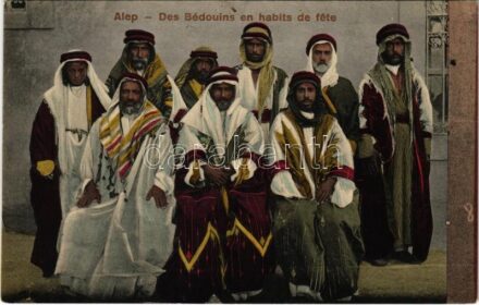 Alep, Des Bédouins en habits de fete / Aleppo, Bedouin folklore from Syria