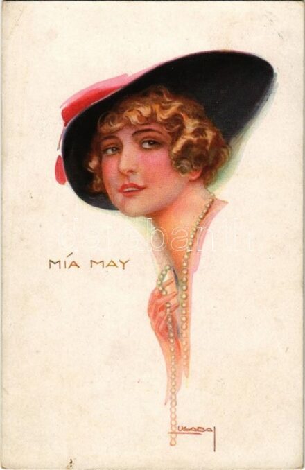 1918 Mia May. Erkal No. 335/4. s: Usabal