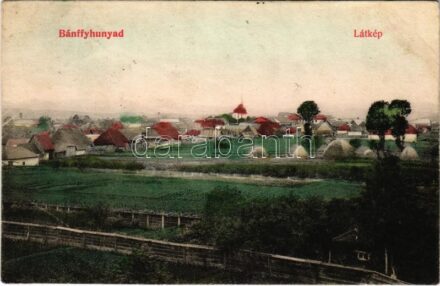 Bánffyhunyad, Huedin; látkép / general view (r)