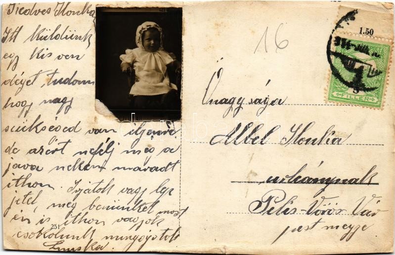 1914 Budapest VI. Nyugati pályaudvar, vasútállomás, villamos, automobil (vágott / cut) - Image 2