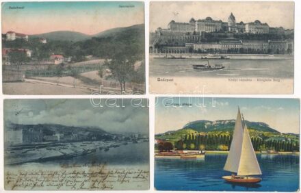 Kb. 75 db főleg RÉGI történelmi magyar város képeslap vegyes minőségben / Cca. 75 mostly pre-1945 historical Hungarian town-view postcards in mixed quality