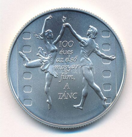 2001. 3000Ft Ag '100 éves az első magyar film - A tánc' kapszulában, az MNB színes tájékoztatójával T:BU Adamo EM172