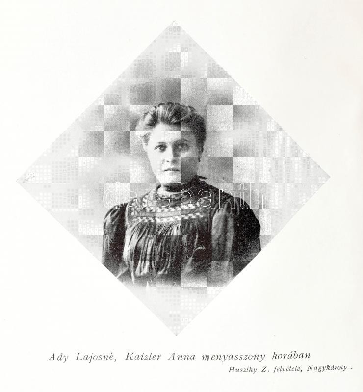 Ady Lajosné: Az ismeretlen Ady. Akiről az érmindszenti levelesláda beszél. Bp., é.n., Béta, 412 p. + 14 t. (8 levélen, 2 melléklet kihajtható). Kiadói aranyozott egészvászon-kötés, kissé sérült borítóval. - Image 2