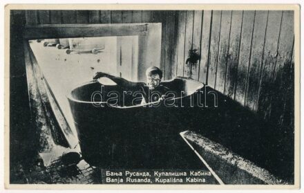 1930 Ruszanda-fürdő, Banja Rusanda (Melence, Melenci); Kupalisna Kabina / Fürdőkabin / bath cabin, spa (b)