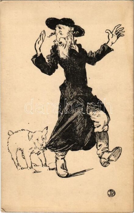 Kárpátaljai zsidó humor / Náhle prekvapeni. Nákl. knihkupectvi Novotny a Bartosek v Mukaceve / Transcarpathian Jewish humour. Judaica