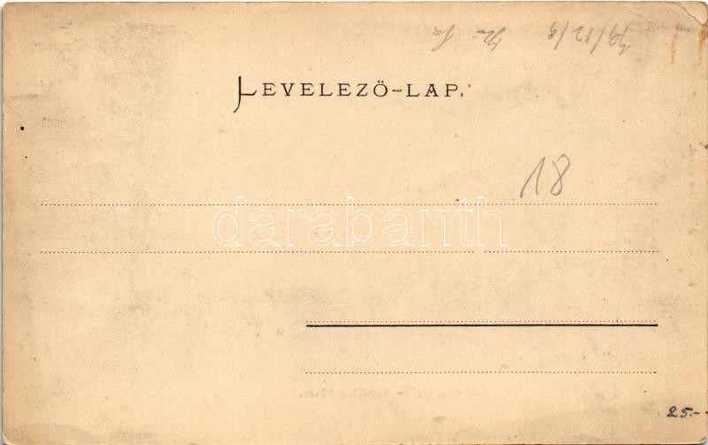 Budapest V. Szervita tér, üzletek. Ganz Antal 96. (EK) - Image 2