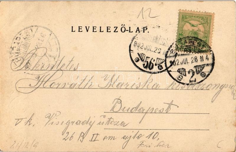 1902 Budapest II. Máriaremete, barlang. Divald Károly 554. sz. (EK) - Image 2