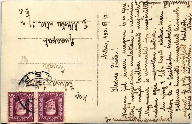 1930 Nyitra, Nitra; látkép, püspöki vár / general view, bishop's castle. photo - Image 2