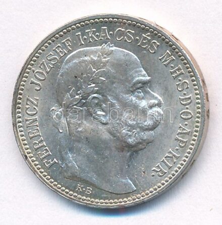 1915KB 1K Ag 'Ferenc József' T:1,1- kis ph. Adamo K5.1