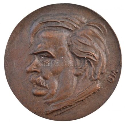 Borsos Miklós (1906-1990) 1979. 'Móricz Zsigmond emlékére - Hódolat az ember és műve előtt - 1879-1979' Br emlékérem (71mm) T:1-
