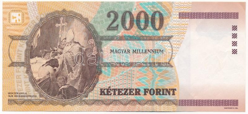 2000. 2000Ft 'Millenium' T:III Adamo F56A - Image 2