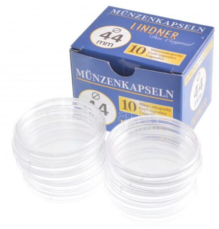 Lindner érmekapszula 44mm - 10 darabos