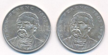 1994. 200Ft Ag 'Deák' (2x) T:1-,2 Adamo F13.1
