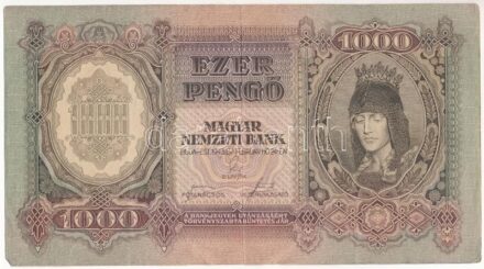 1943. 1000P 'F 047 059969' T:III Adamo P21