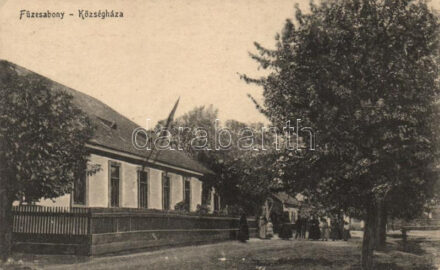 Füzesabony, községháza (Rb)