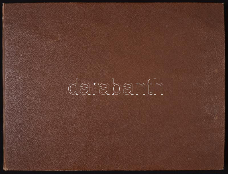 Régi képeslapalbum 248 férőhellyel / Old album for 248 postcards